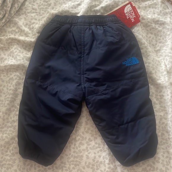 3-6 month navy snow pants- North Face - Picture 2 of 2